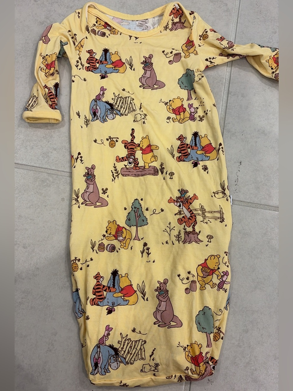 Little Sleepies Winnie the Pooh newborn gown